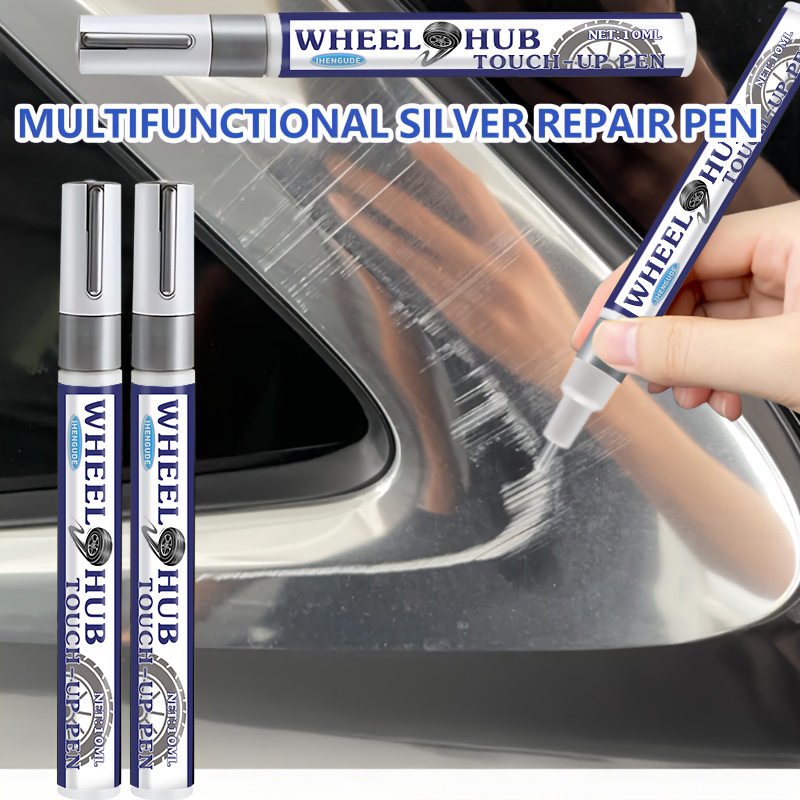Car Accessories Must Have - Multi-Functional Silver Repair Pen - Suitable