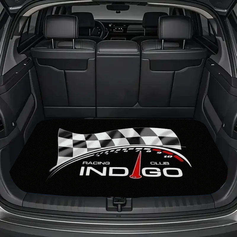 Car Accessories You Must Have - 1pc Car Trunk Mat With Printed