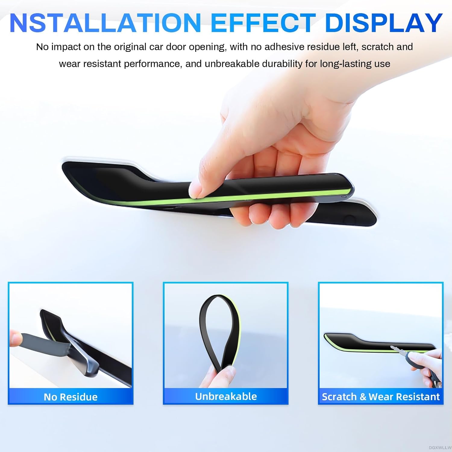 For Tesla Car Sticker Model 3  - Car Door Handle Protector ulasan dan harga