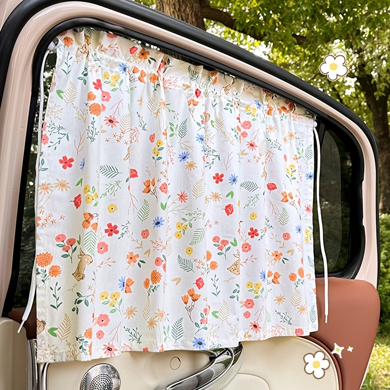 Cartoon Pattern Car Window Cur - Car Accessories You Must Have ulasan dan harga