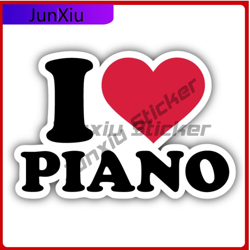 I Love Piano New Must Have Scr - Car Accessories You Must Have ulasan dan harga