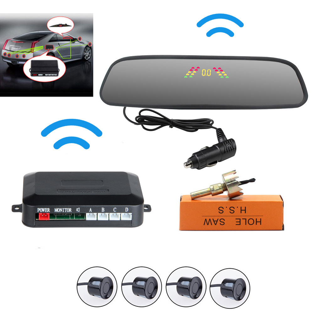 Car Parking Sensor Kit With Au - Car Accessories Near Me ulasan dan harga