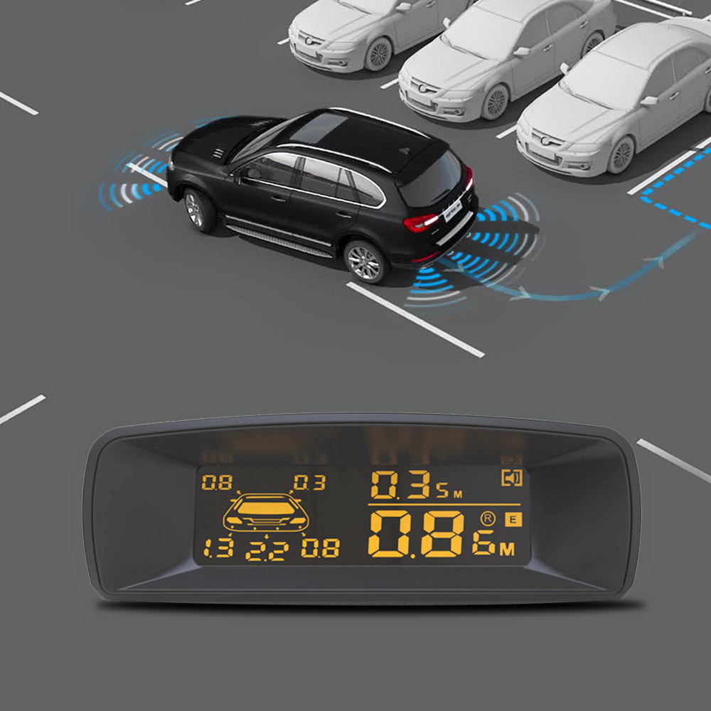 Vehicle Car 8 Parking Sensors  - Car Accessories Near Me ulasan dan harga