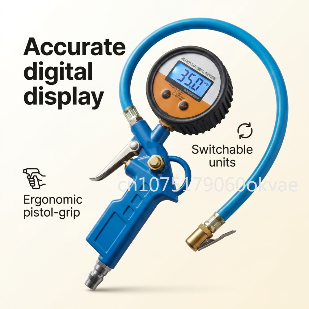 Digital Tire Inflator with Pre - Car Accessories Under 200 ulasan dan harga