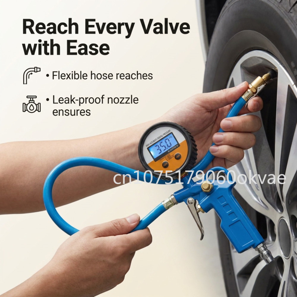Digital Tire Inflator with Pre - Car Accessories Under 200 ulasan dan harga