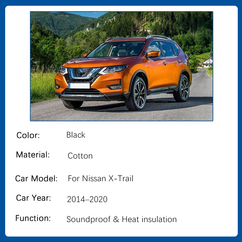 Car Engine Hood Pads For Nissa - Car Accessories Nissan Xtrail ulasan dan harga