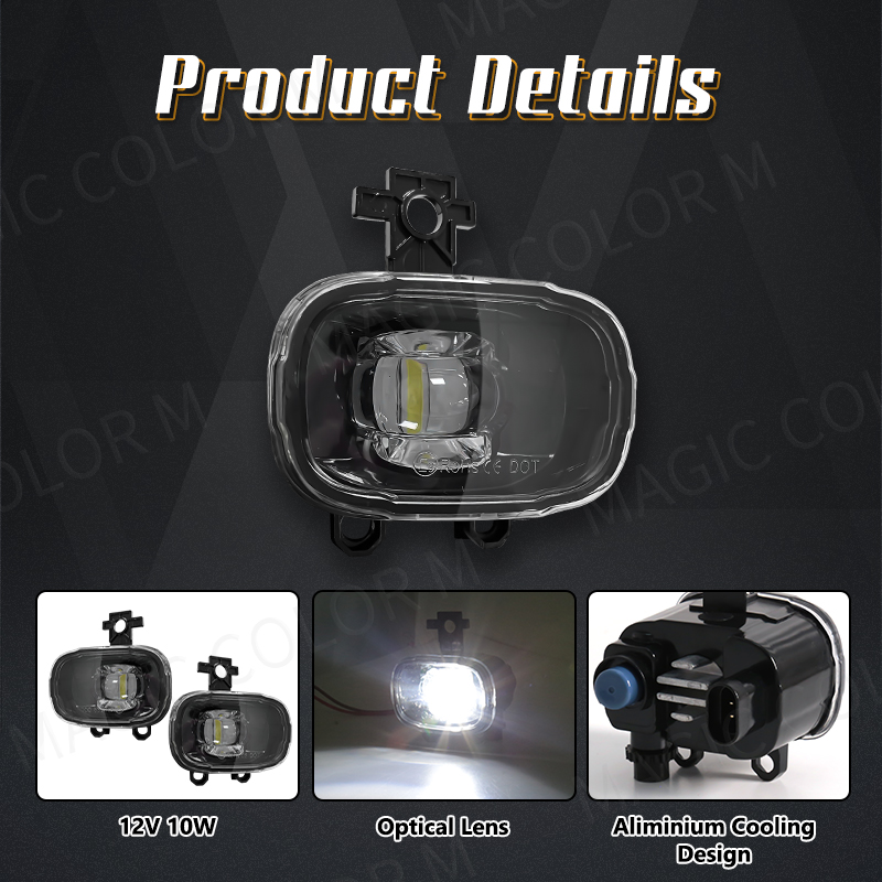 2PCs LED Fog Lights for Nissan - Car Accessories Nissan Xtrail ulasan dan harga