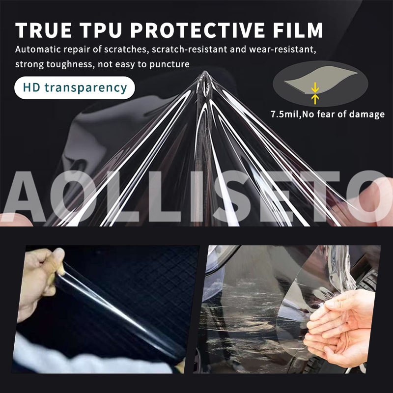 TPU Protective Film Sticker Se - Car Door Handle Protector ulasan dan harga