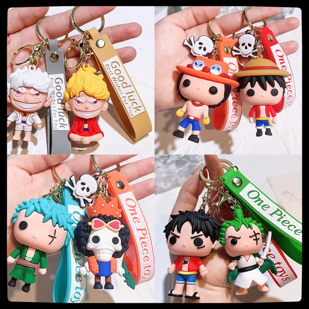 Anime One Piece Figure Key Cha - Car Accessories For Women ulasan dan harga