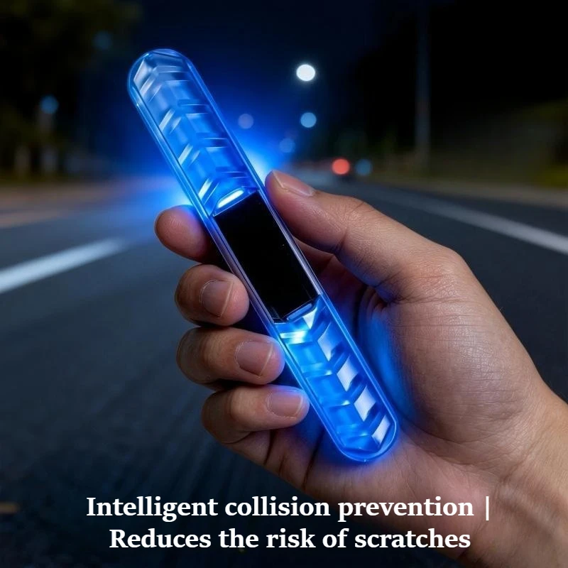1Pc Solar LED Strobe Flash Lig - Car Door Handle Protector ulasan dan harga