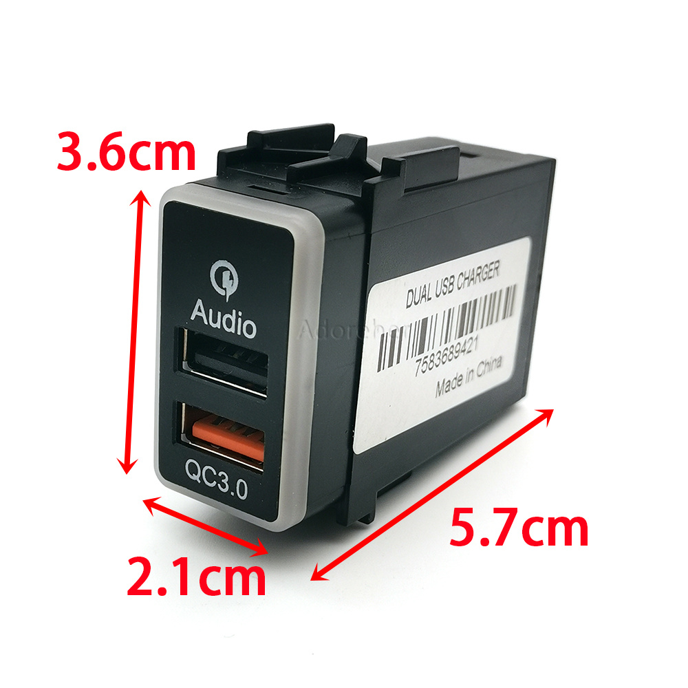 12V/24V Car QC3.0 USB Input Ad - Car Accessories Nissan Xtrail ulasan dan harga