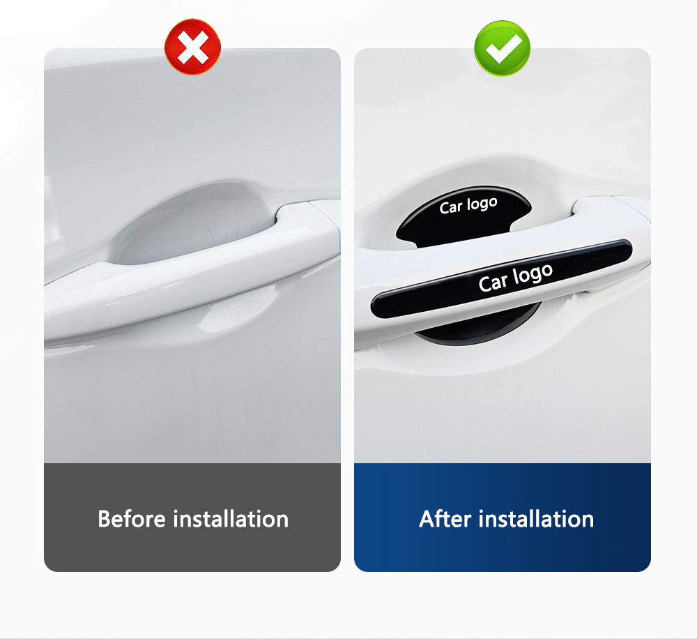 BYD Logo Car Door Handle Prote - Car Door Handle Protector ulasan dan harga